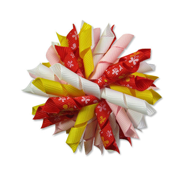 Butterfly Red Korker Hair Bow