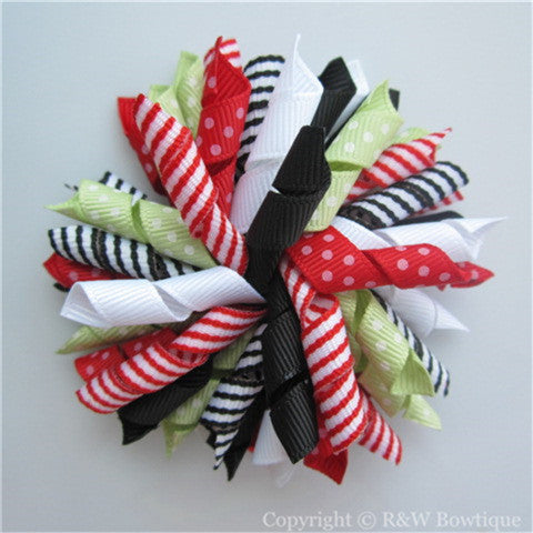 Camellia Summer Korker Hair Bow