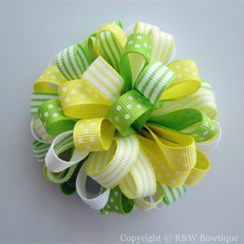 Daisy Turtles Loopy Hair Bow