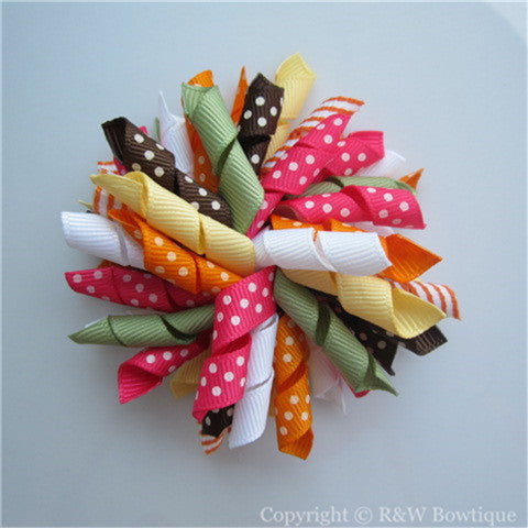 Fall for Autumn Korker Hair Bow
