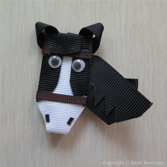 Horse #B Sculptured Hair Clip