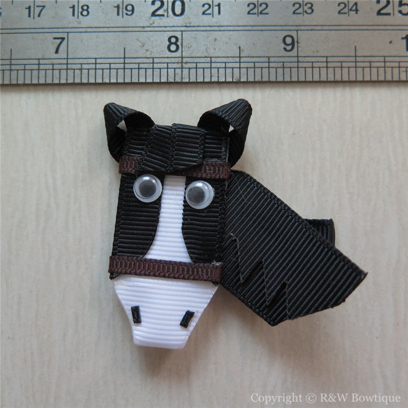Horse #B Sculptured Hair Clip