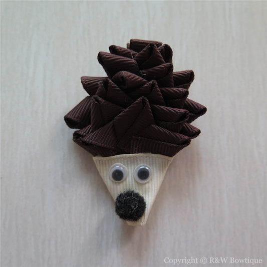 Hedgehog Sculptured Hair Clip