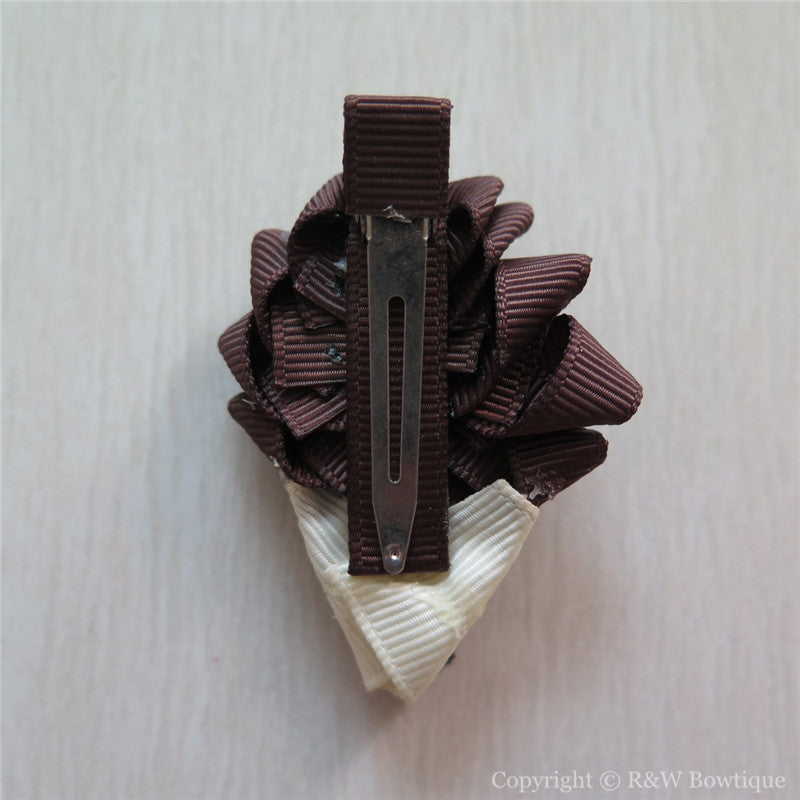 Hedgehog Sculptured Hair Clip