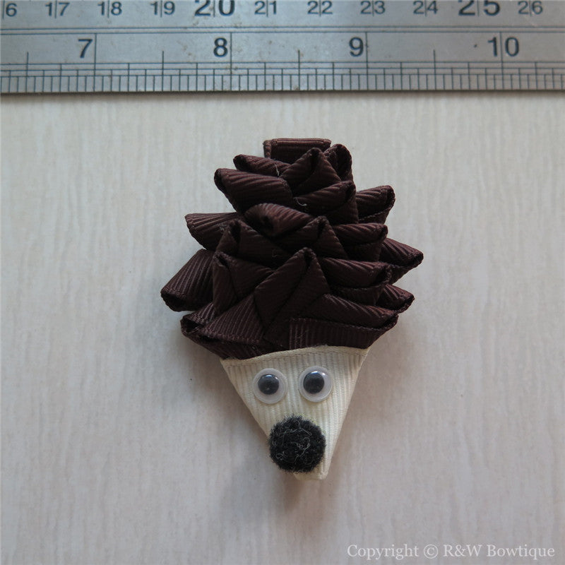 Hedgehog Sculptured Hair Clip