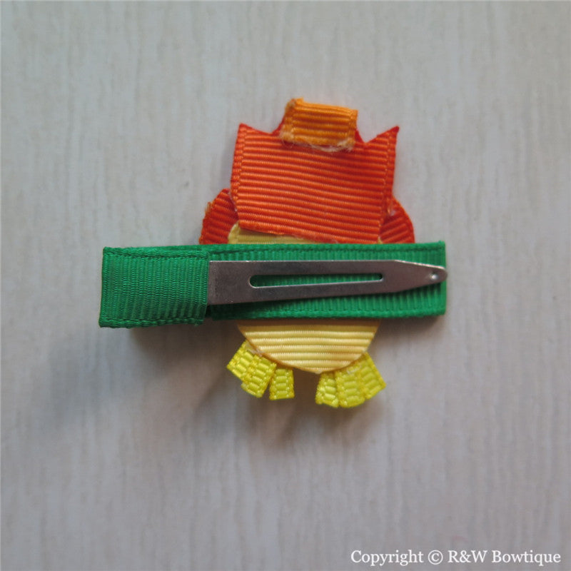 Owl #D Sculptured Hair Clip