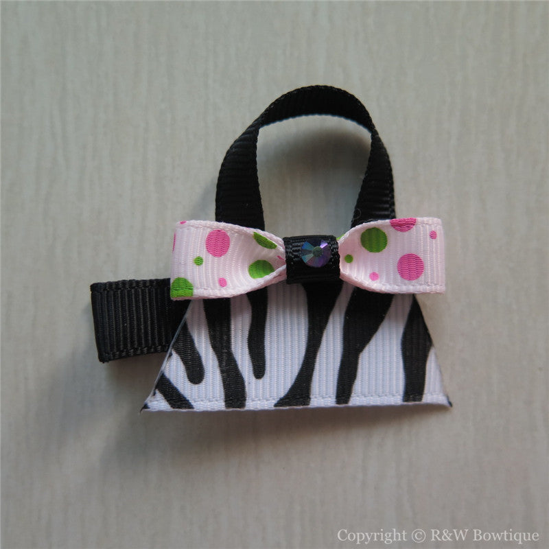 Diva Purse Sculptured Hair Clip
