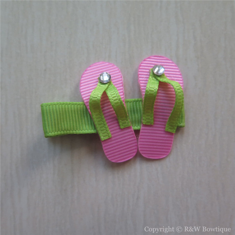 Flip Flop Sculptured Hair Clip