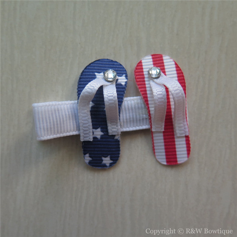 Flip Flop Sculptured Hair Clip
