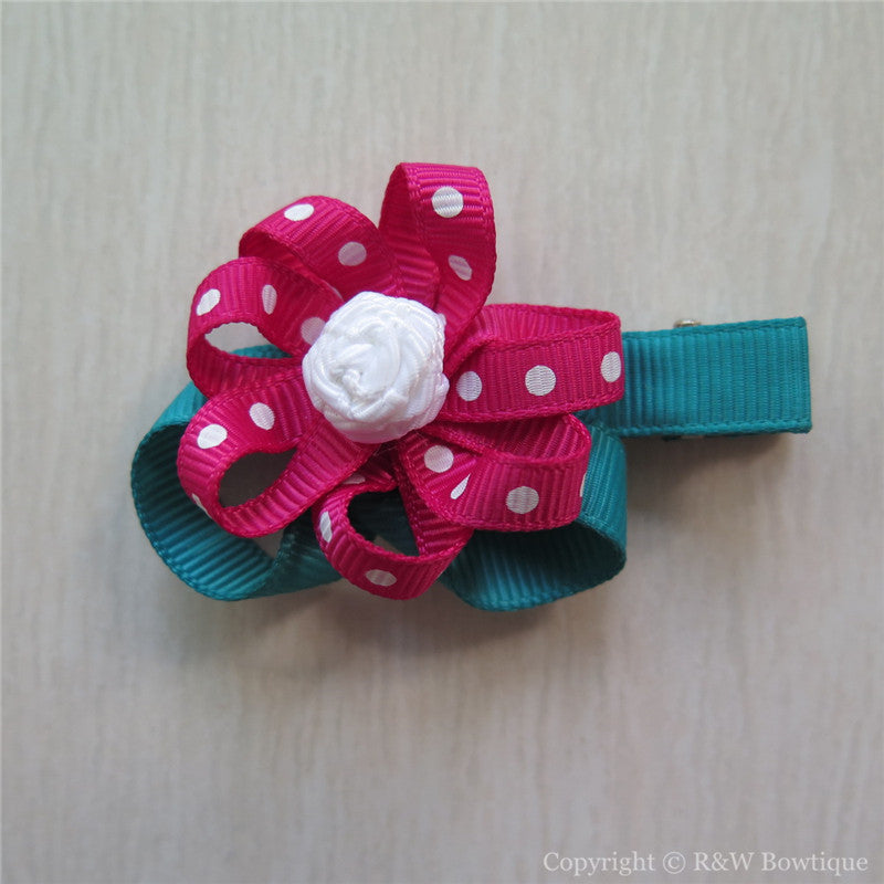 Daisy Flower Sculptured Hair Clip