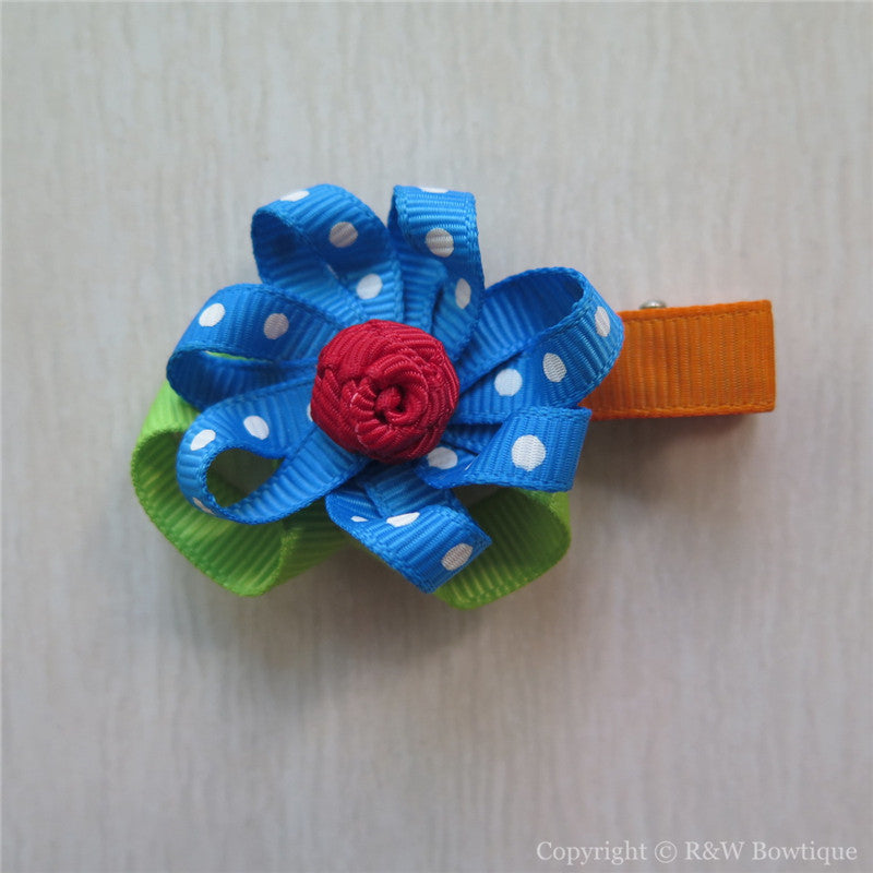 Daisy Flower Sculptured Hair Clip