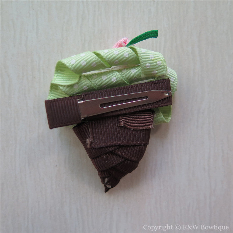 Ice Cream Sculptured Hair Clip