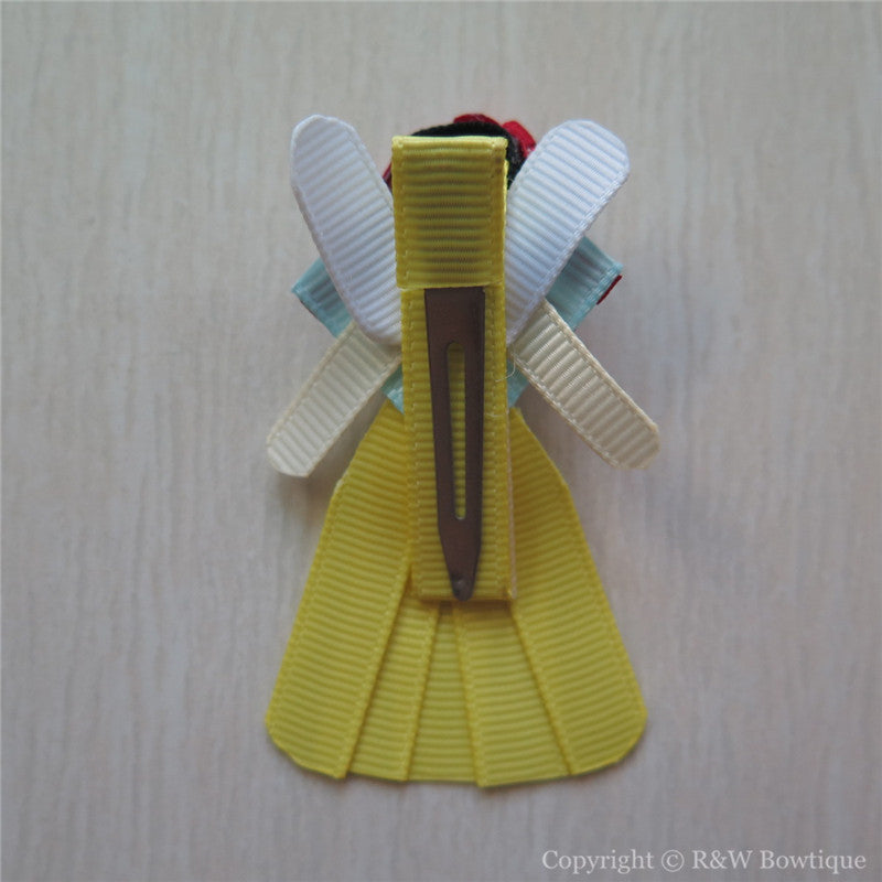 Princess Snow White #B Sculptured Hair Clip