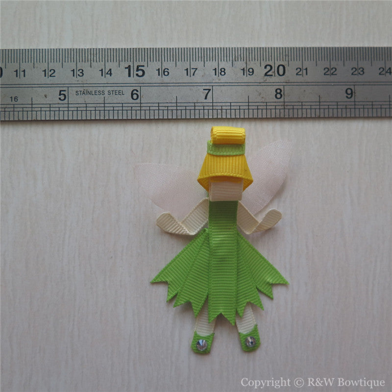 Princess Tinkerbell #B Sculptured Hair Clip