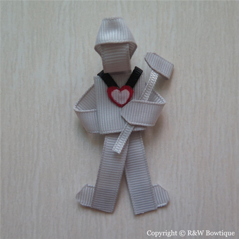 Tinman Sculptured Hair Clip