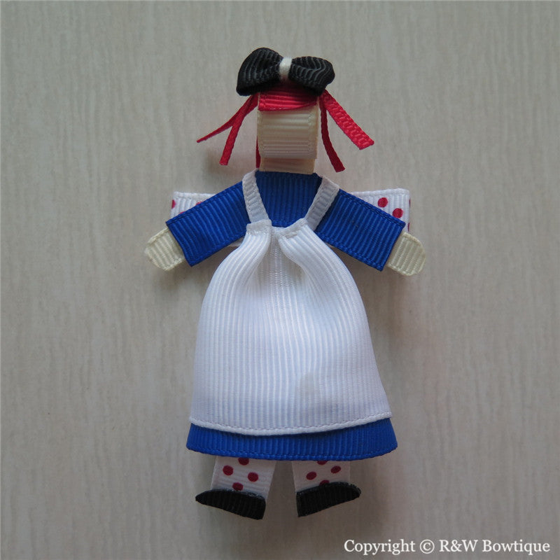 Raggedy Ann Sculptured Hair Clip