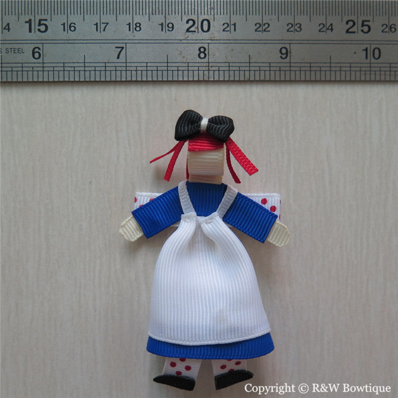 Raggedy Ann Sculptured Hair Clip