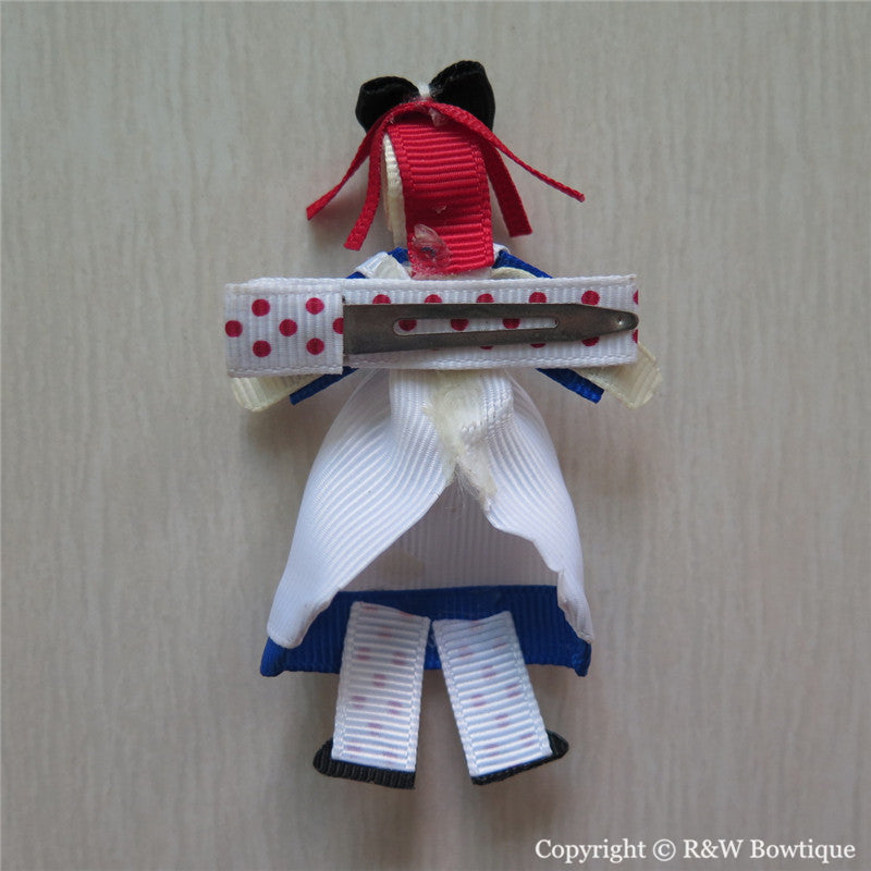 Raggedy Ann Sculptured Hair Clip