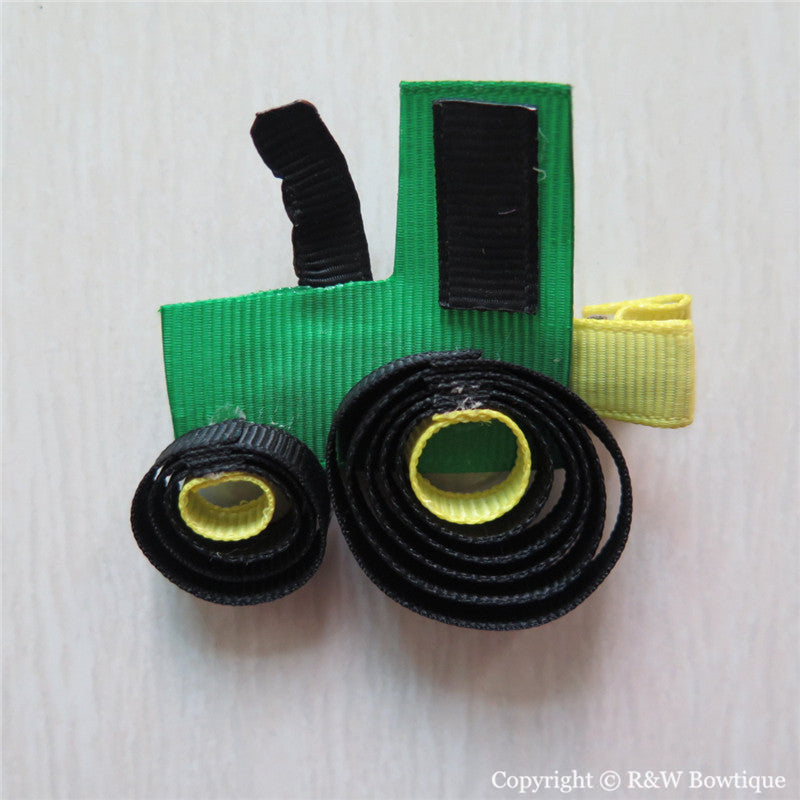 John Deere #A Sculptured Hair Clip