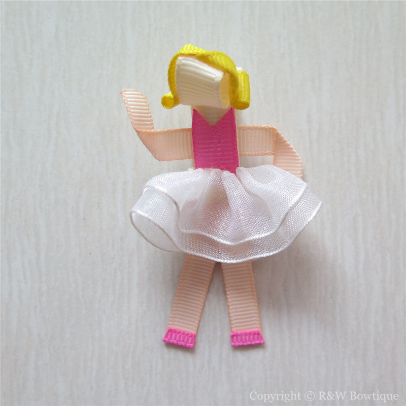Ballerina #6 Sculptured Hair Clip