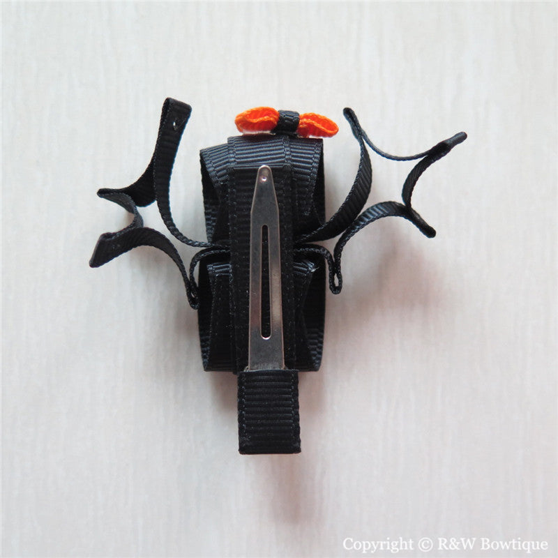 Halloween Bat Sculptured Hair Clip