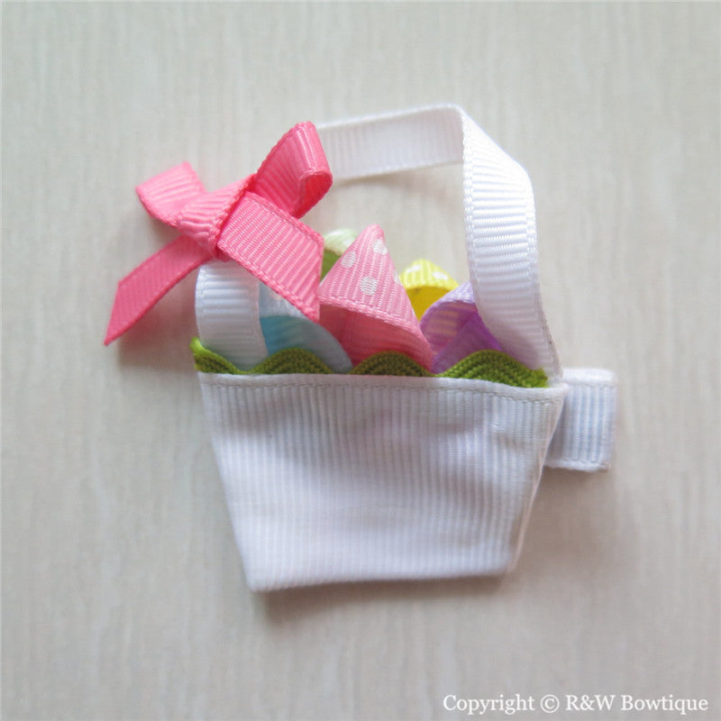 Easter Basket Sculptured Hair Clip