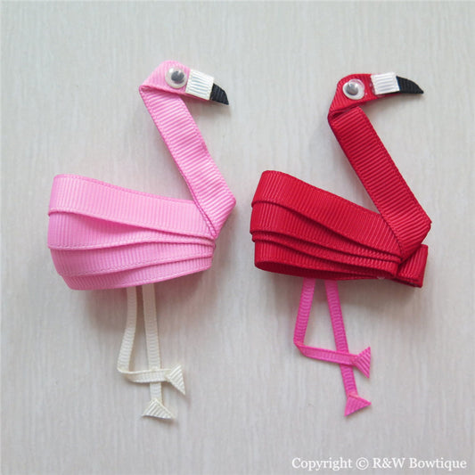 Flamingo Sculptured Hair Clip