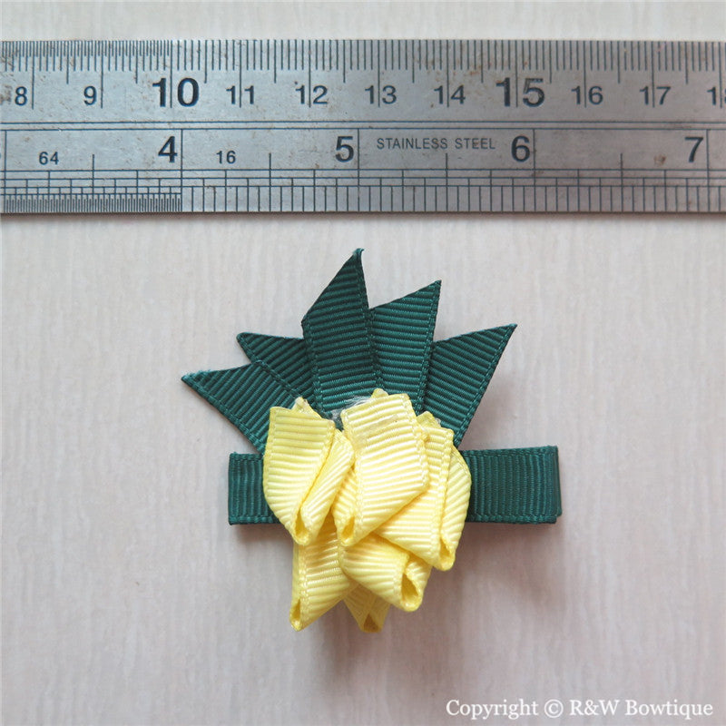 Pineapple Sculptured Hair Clip