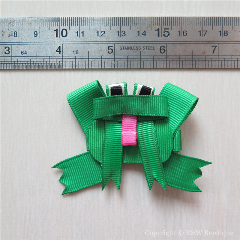 Frog #B Sculptured Hair Clip