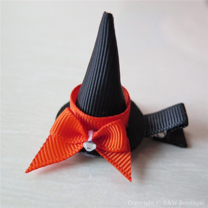 Witch Hat #B Sculptured Hair Clip