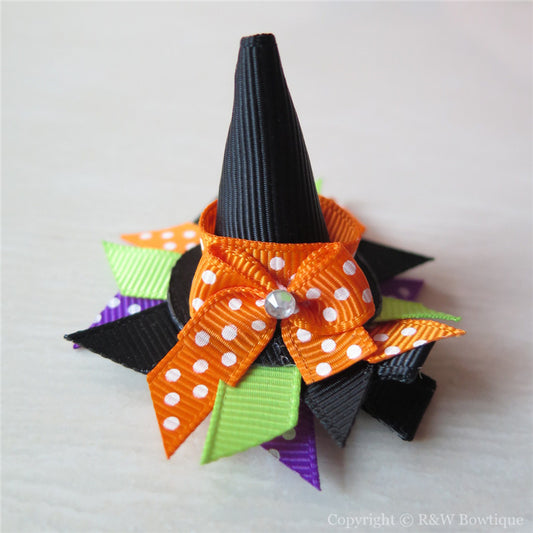 Halloween Hat Sculptured Hair Clip