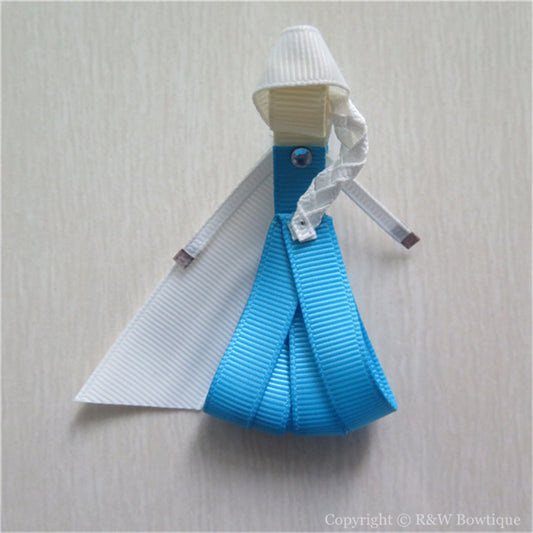 Frozen Elsa #C Sculptured Hair Clip
