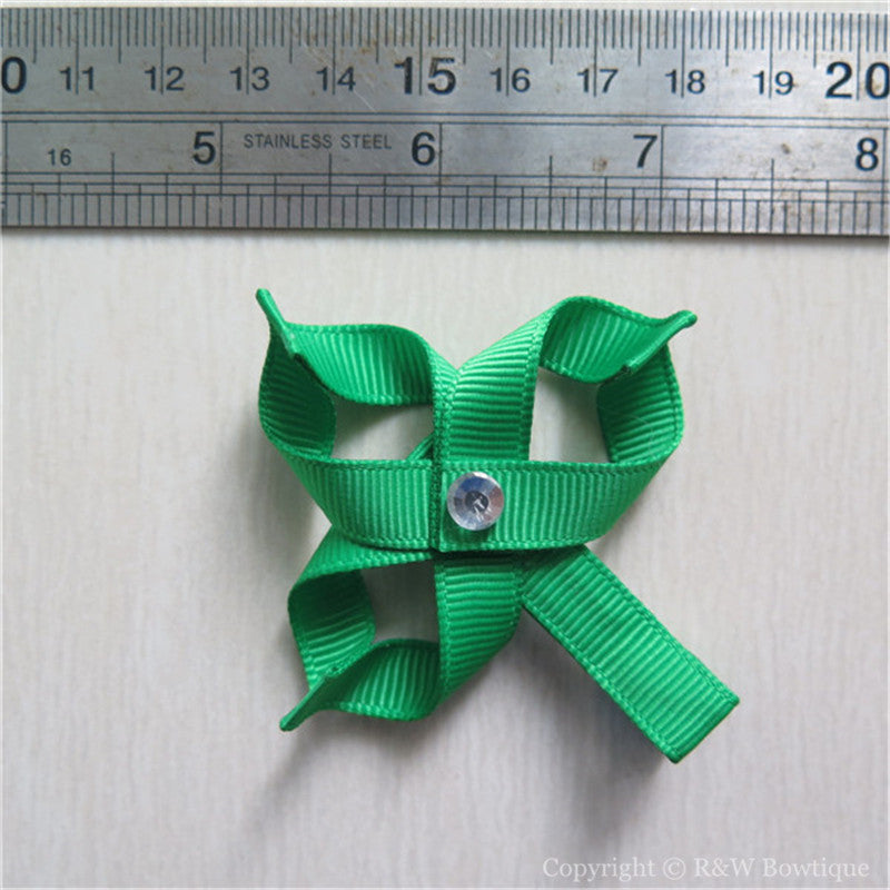Shamrock #A Sculptured Hair Clip