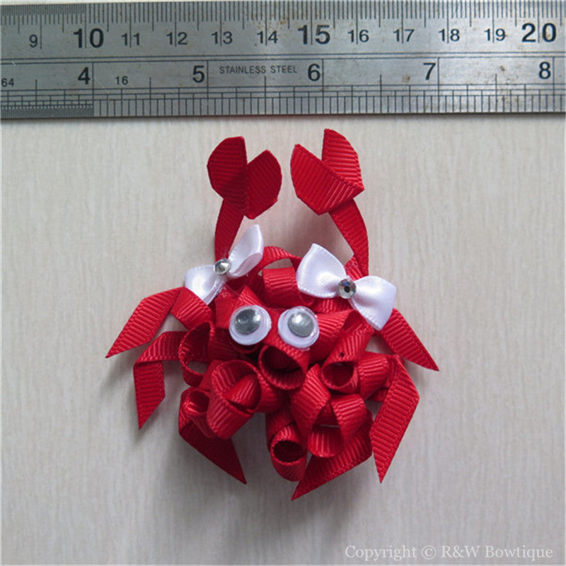 Crab #B Sculptured Hair Clip