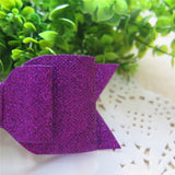Purple Shimmery Oversize Hair Bow 