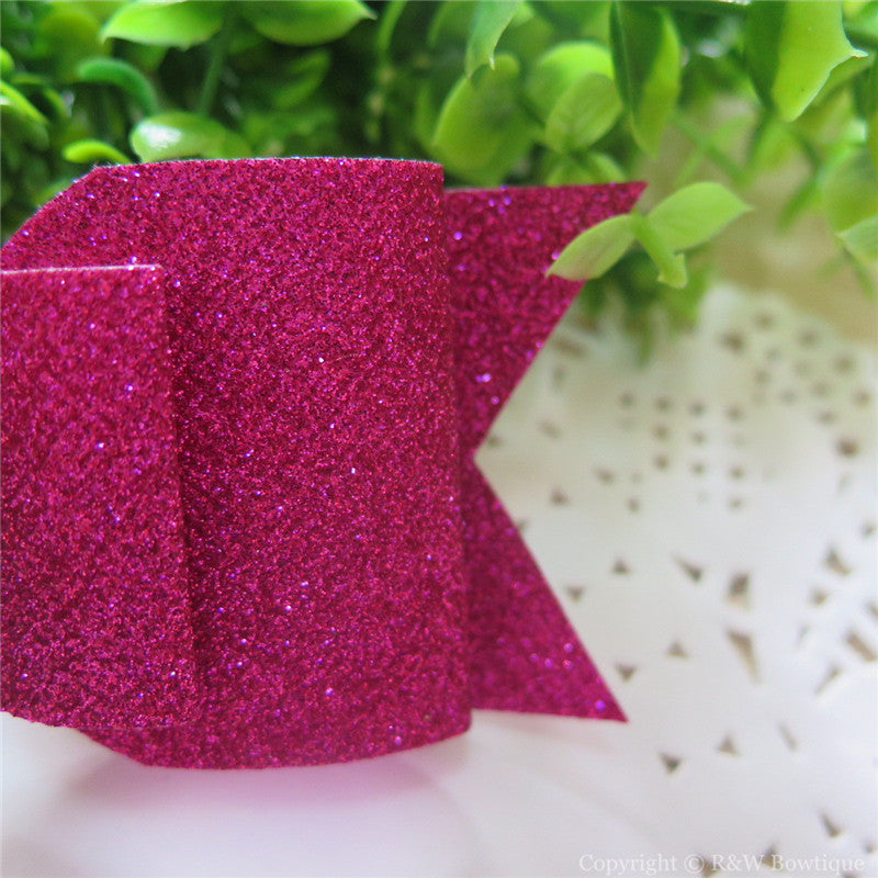 Azalea Shimmery Oversize Hair Bow