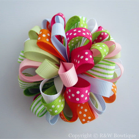 In Full Bloom Loopy Hair Bow