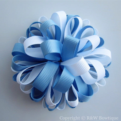 Porcelain Doll Loopy Hair Bow