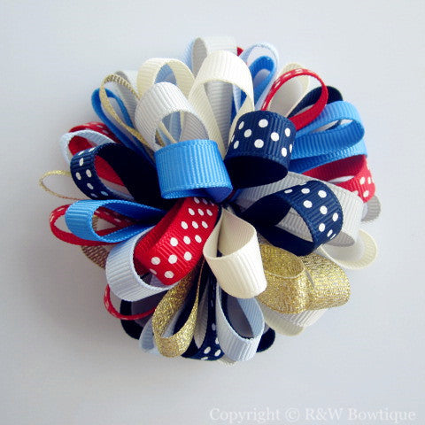 Ready For Fall Loopy Hair Bow