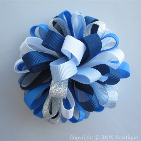 Santorini Sweetie #A Loopy Hair Bow