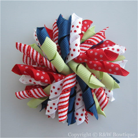 Strawberry Sweet Korker Hair Bow