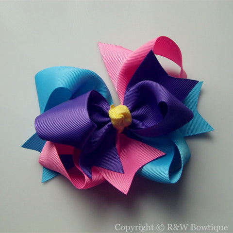 TB008 Large Twisted Boutique Bow