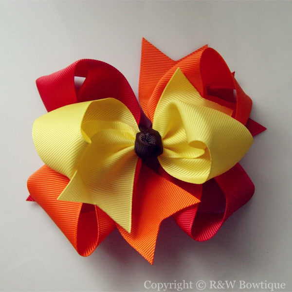 TB039 Large Twisted Boutique Hair Bow
