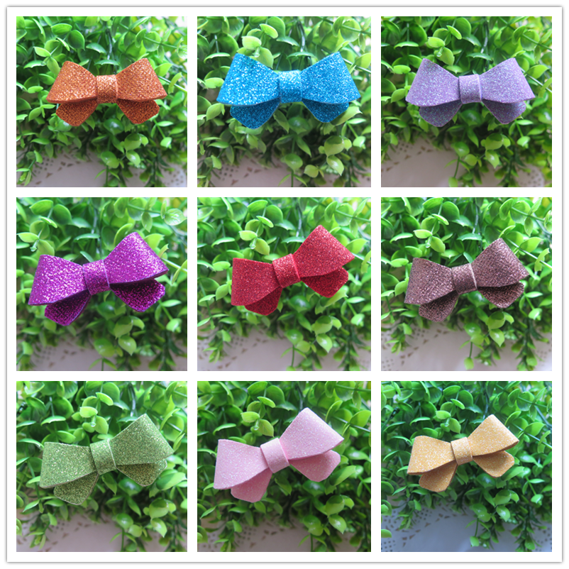 Glitter Felt Bow