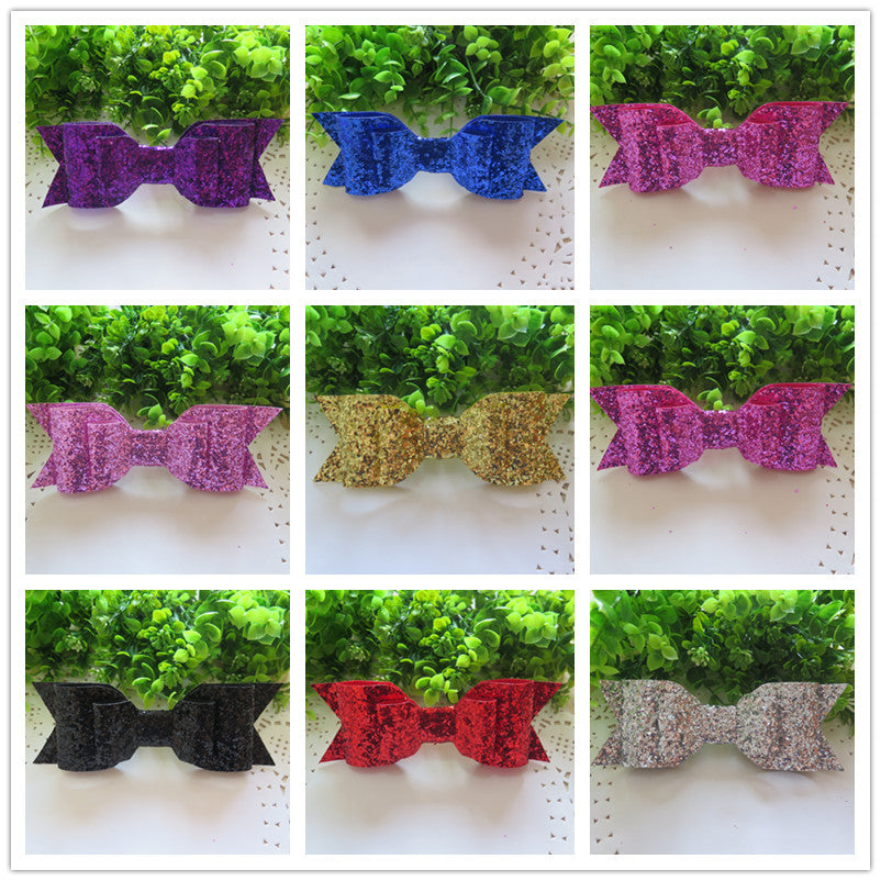 Glitter Fabric Bow