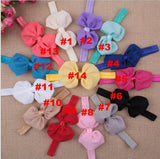 Baby Chiffon Bow Headband BH15003