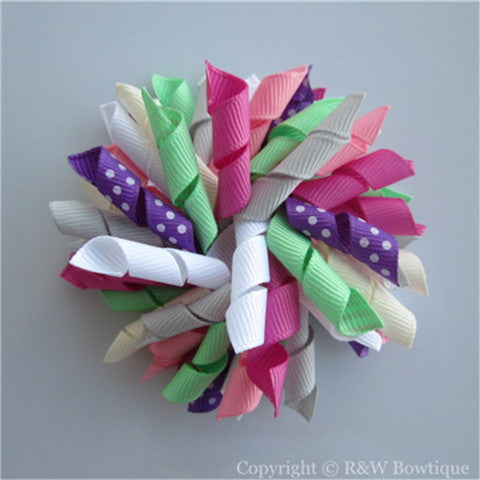 A Winters Walk Korker Hair Bow