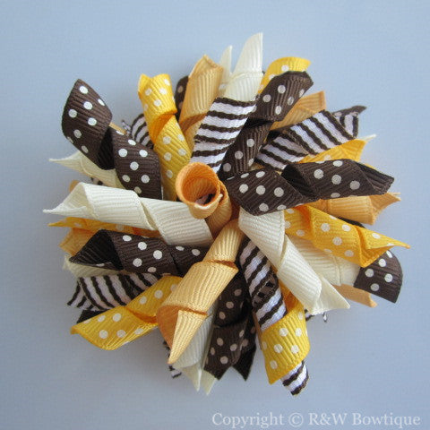 Baby Giraffe Korker Hair Bow