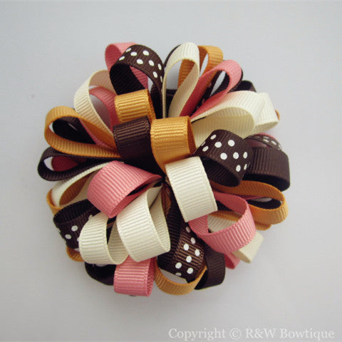 Back to Preschool Loopy Hair Bow