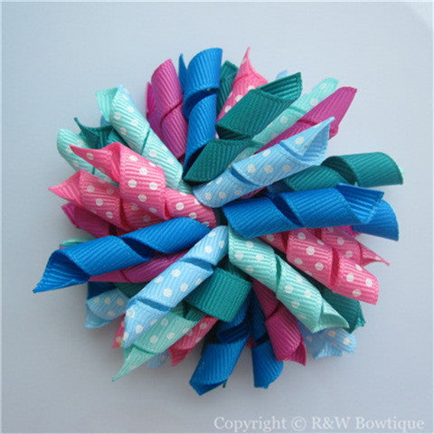 Batik Butterfly Korker Hair Bow